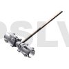 LX0305  Lynx Heli 130 X Tail Rotor Shaft Assembly With Tail Grip Silver  